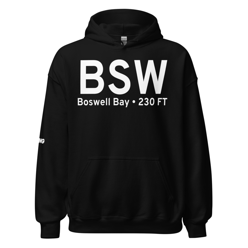 Boswell Bay (AK97) Airport Hoodie Sweatshirt 