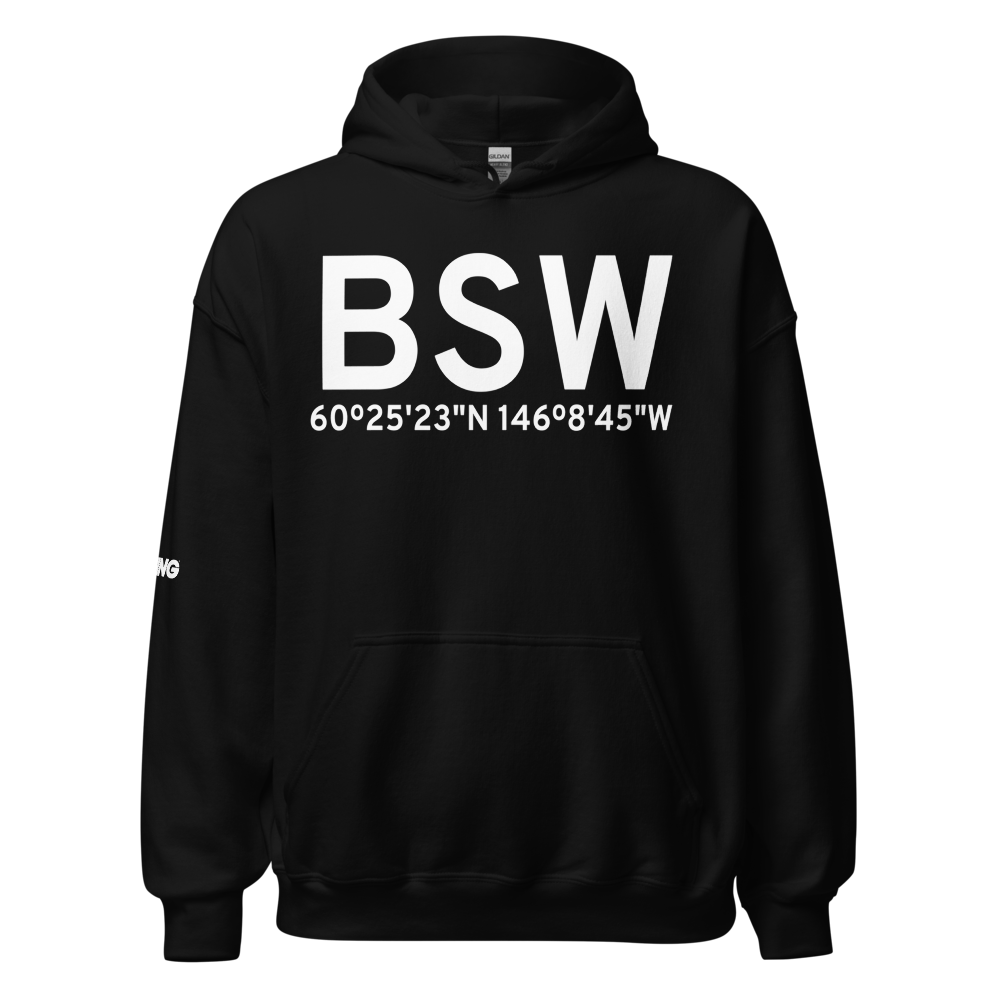 Boswell Bay (AK97) Airport Hoodie Sweatshirt 