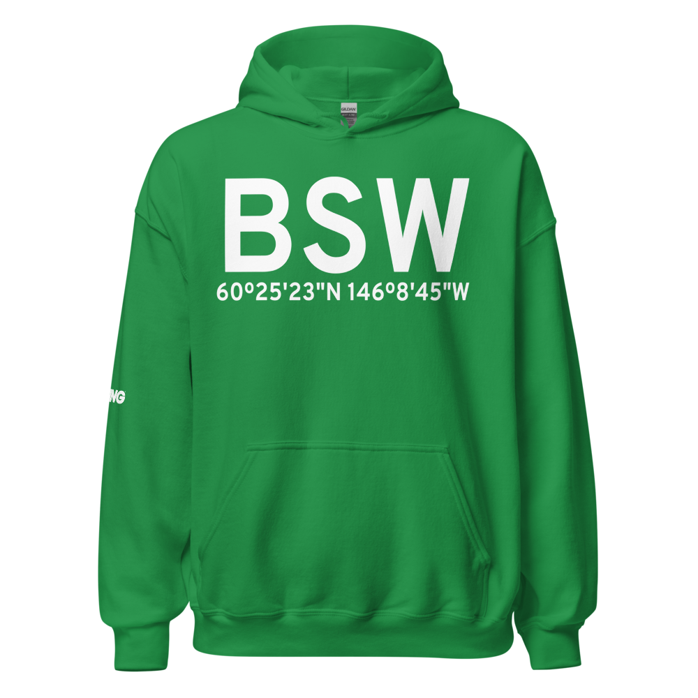 Boswell Bay (AK97) Airport Hoodie Sweatshirt 