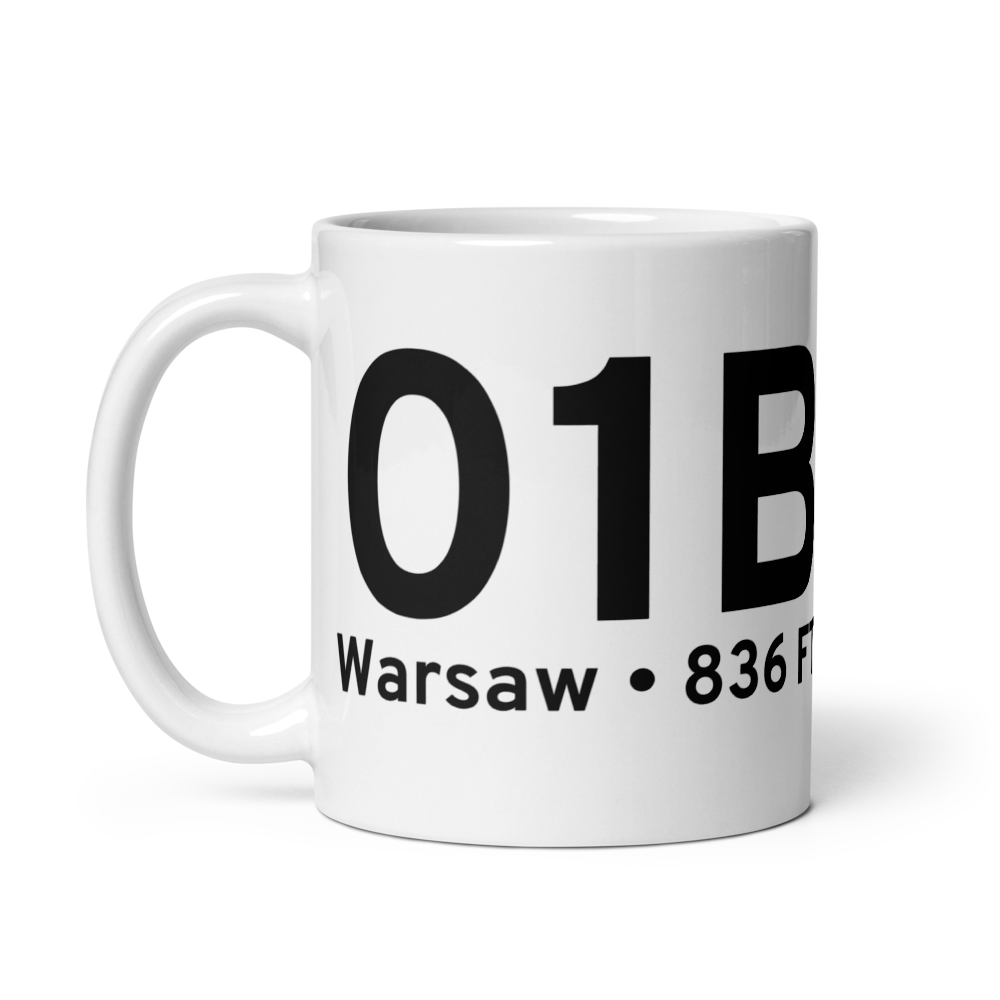 Warsaw (IN16) Airport Mug 