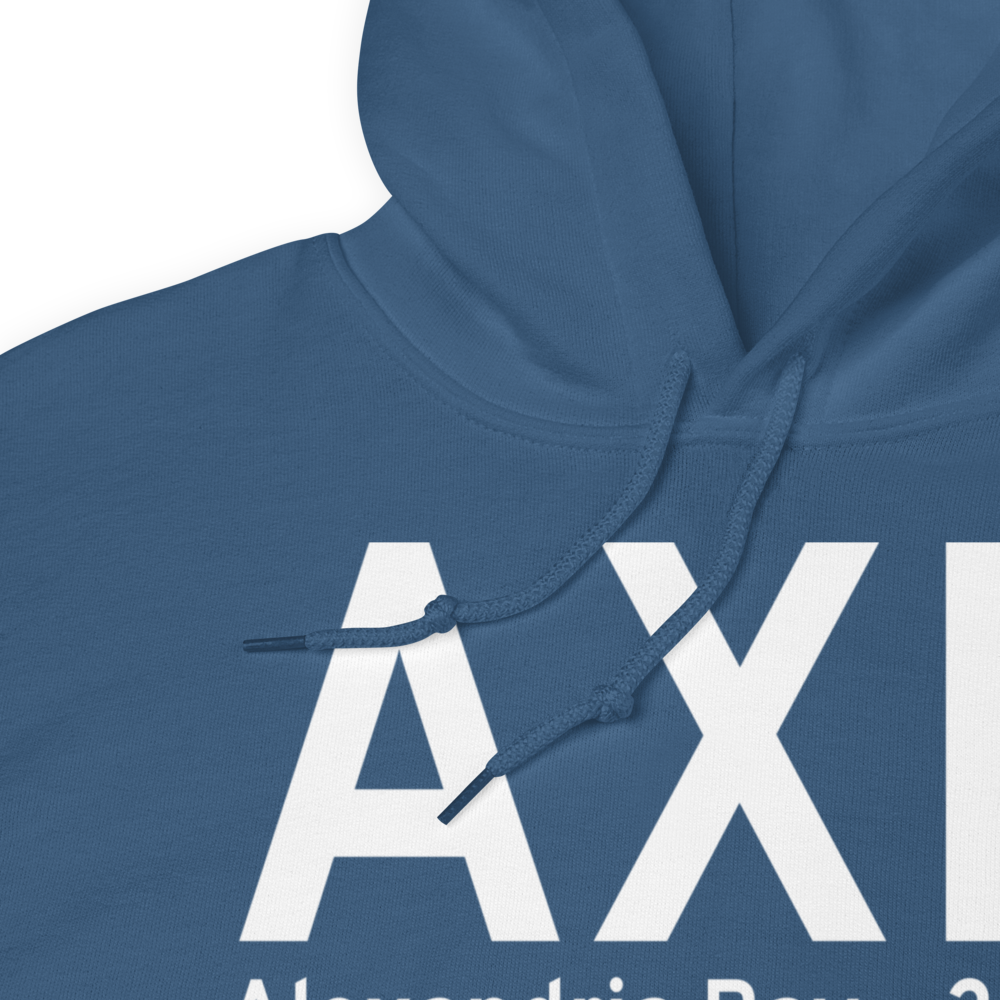 Alexandria Bay (89NY) Airport Hoodie Sweatshirt 