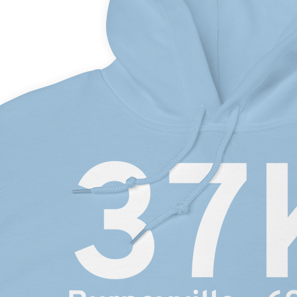 Burneyville (K37K) Airport Hoodie Sweatshirt 