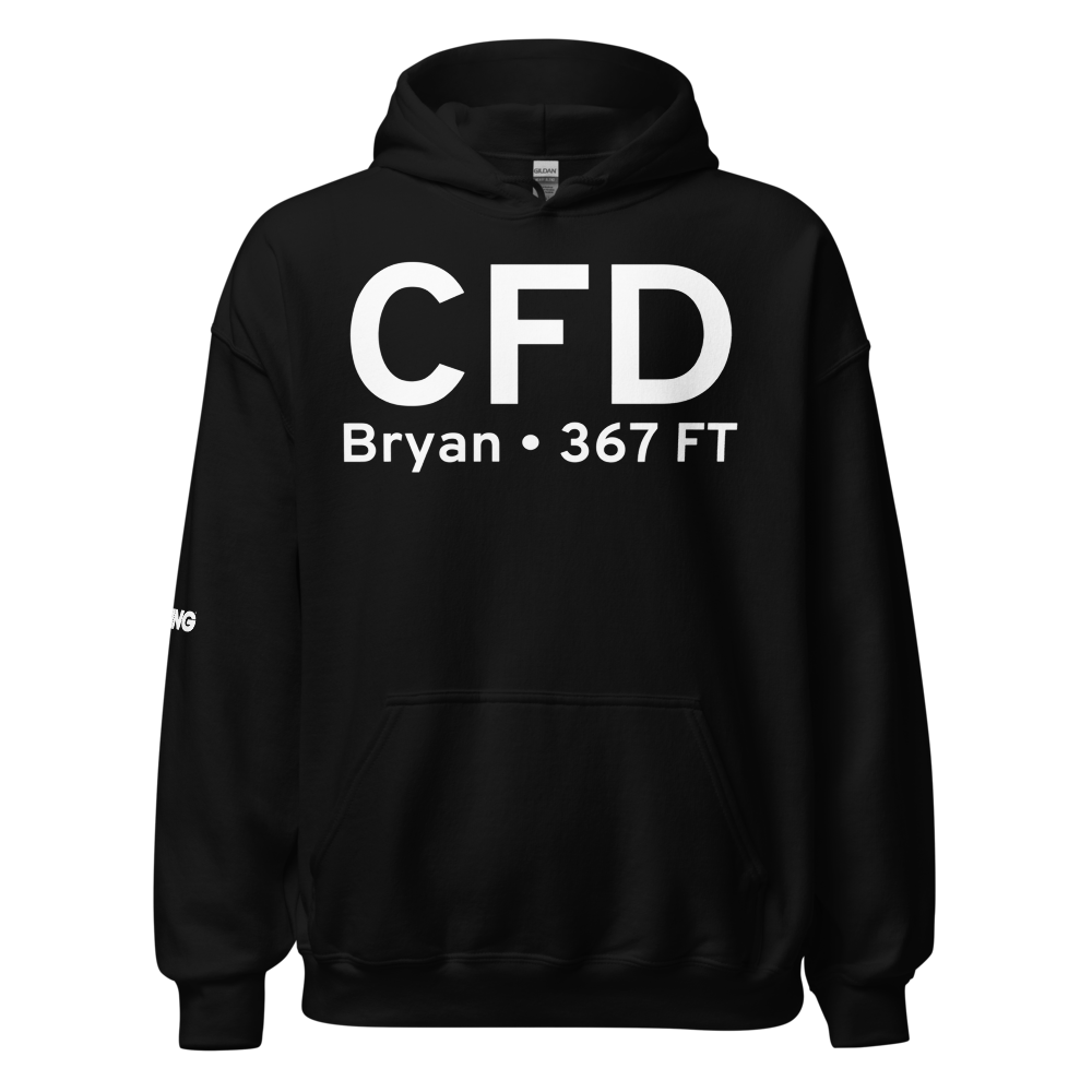 Bryan (KCFD) Airport Hoodie Sweatshirt 