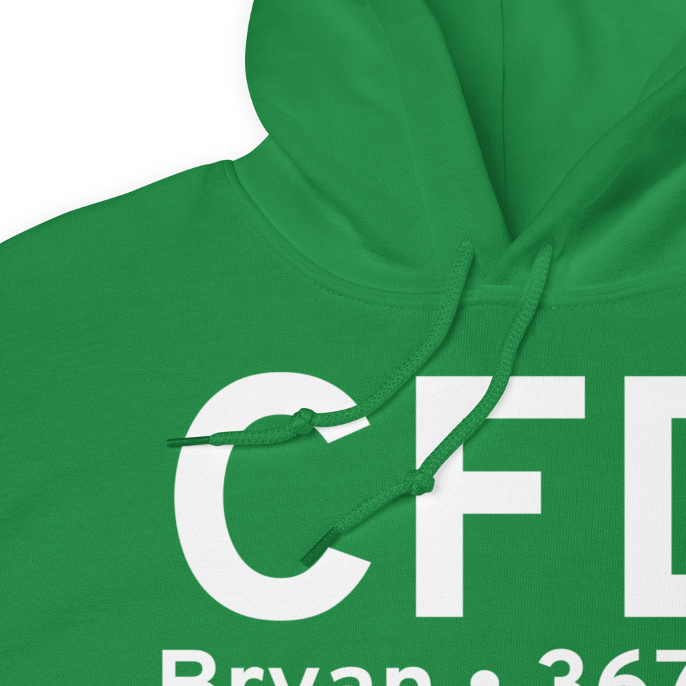 Bryan (KCFD) Airport Hoodie Sweatshirt 