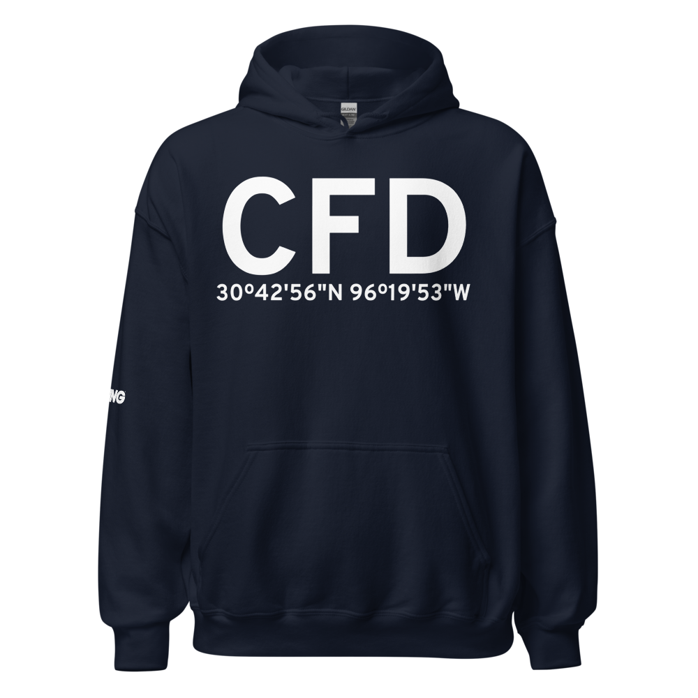 Bryan (KCFD) Airport Hoodie Sweatshirt 