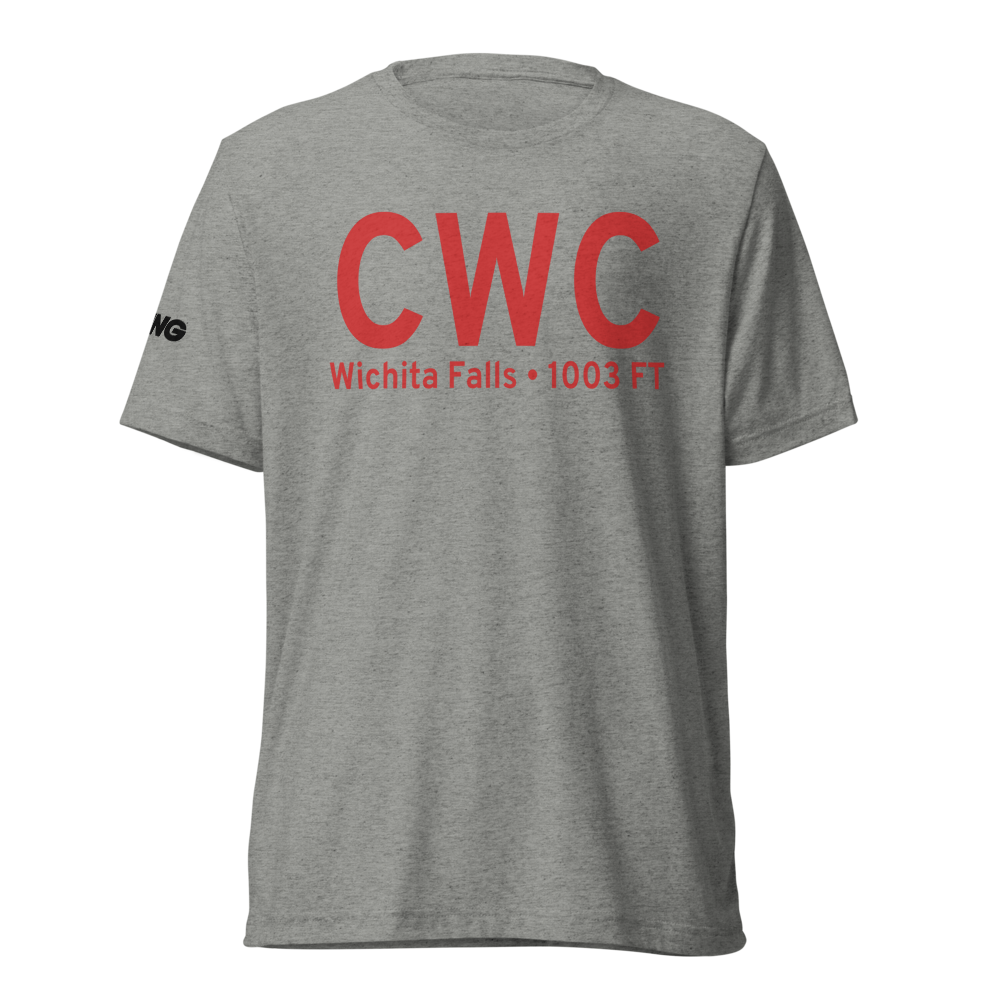 Wichita Falls (KCWC) Airport Tri-blend T-Shirt 