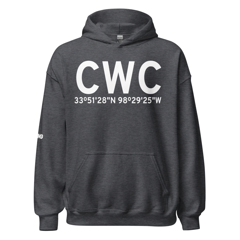 Wichita Falls (KCWC) Airport Hoodie Sweatshirt 