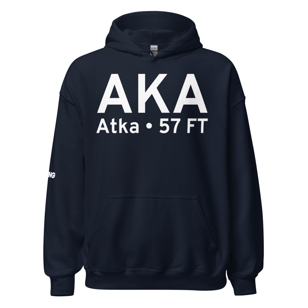 Atka (PAAK) Airport Hoodie Sweatshirt 