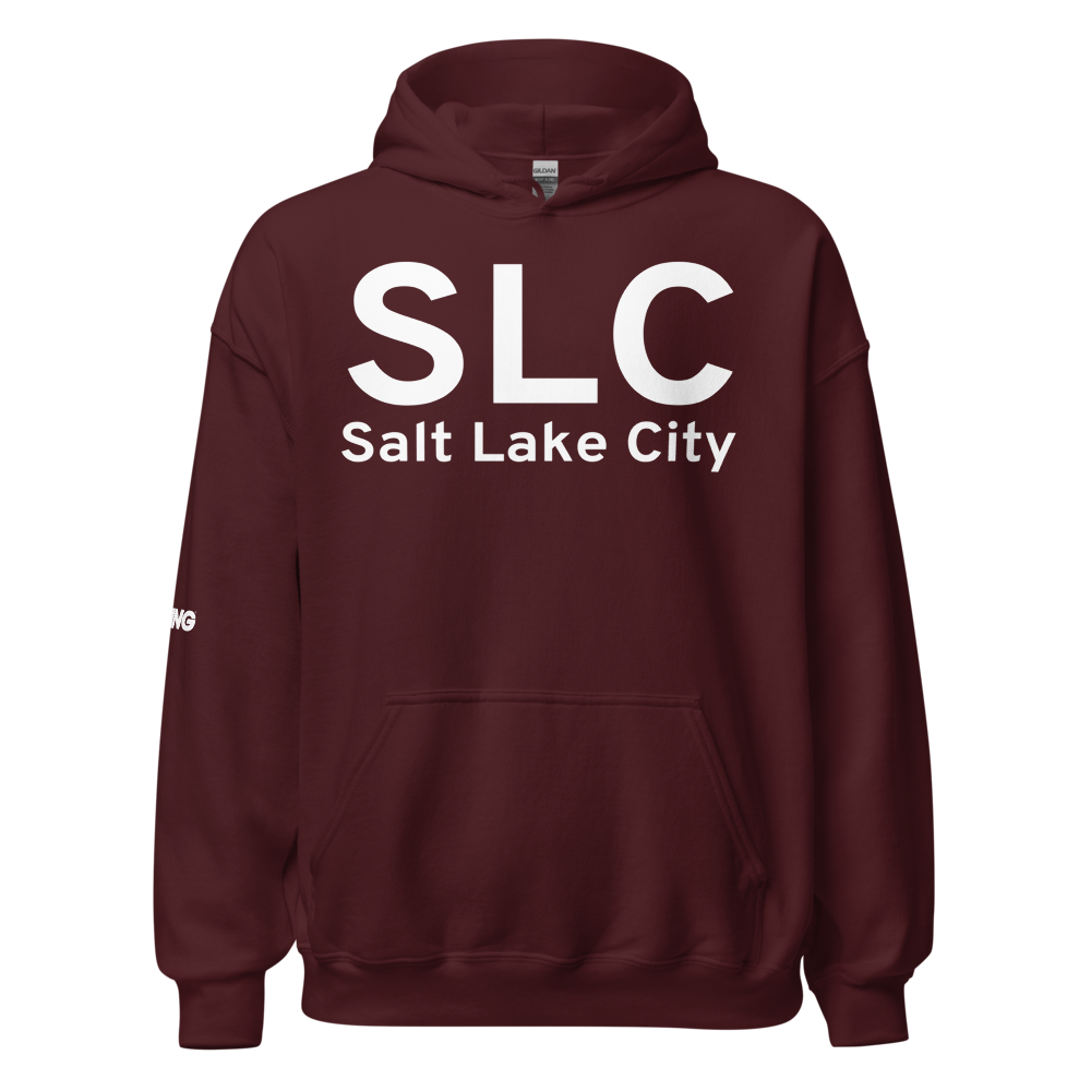 Salt Lake City (KSLC) Airport Hoodie Sweatshirt 