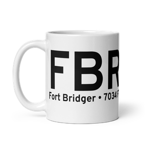 Fort Bridger (KFBR) Airport Mug
