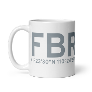 Fort Bridger (KFBR) Airport Mug