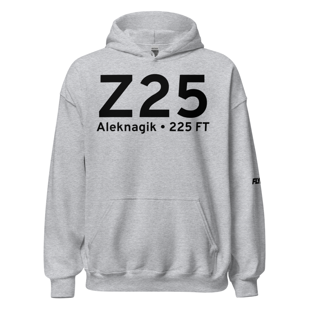 Aleknagik (Z25) Airport Hoodie Sweatshirt 