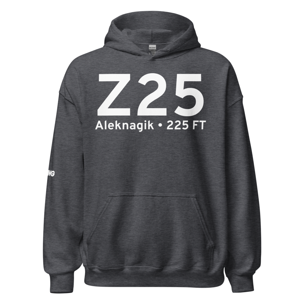 Aleknagik (Z25) Airport Hoodie Sweatshirt 