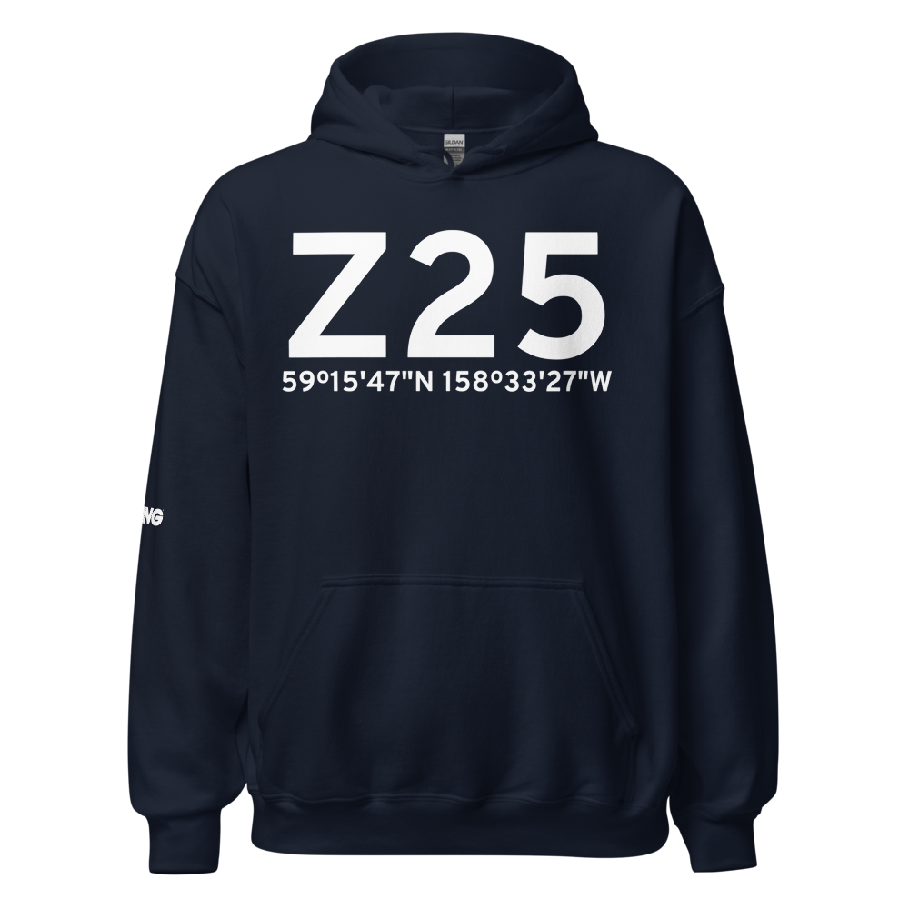 Aleknagik (Z25) Airport Hoodie Sweatshirt 
