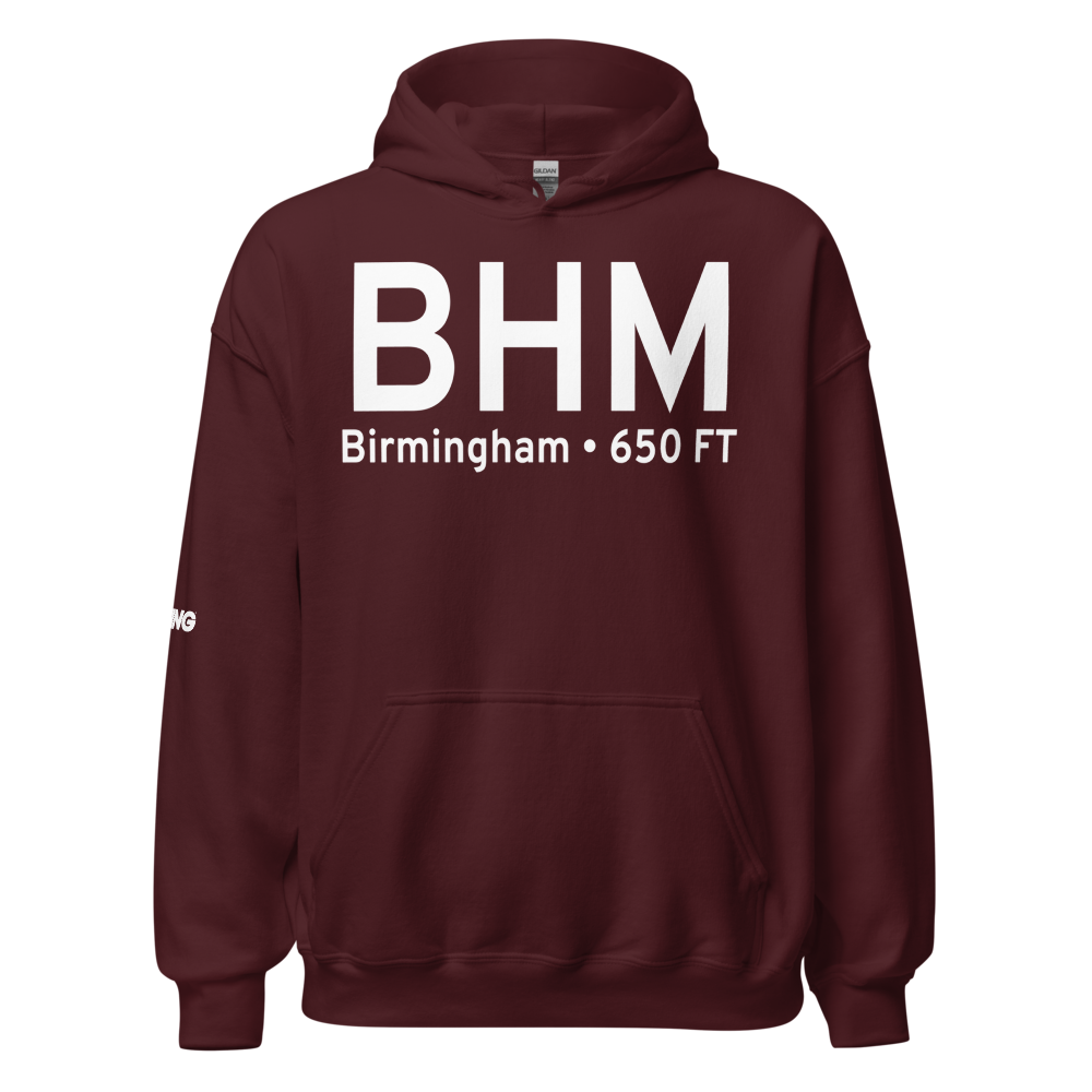 Birmingham (KBHM) Airport Hoodie Sweatshirt 
