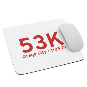 Osage City (53K) Airport  Mouse Pad
