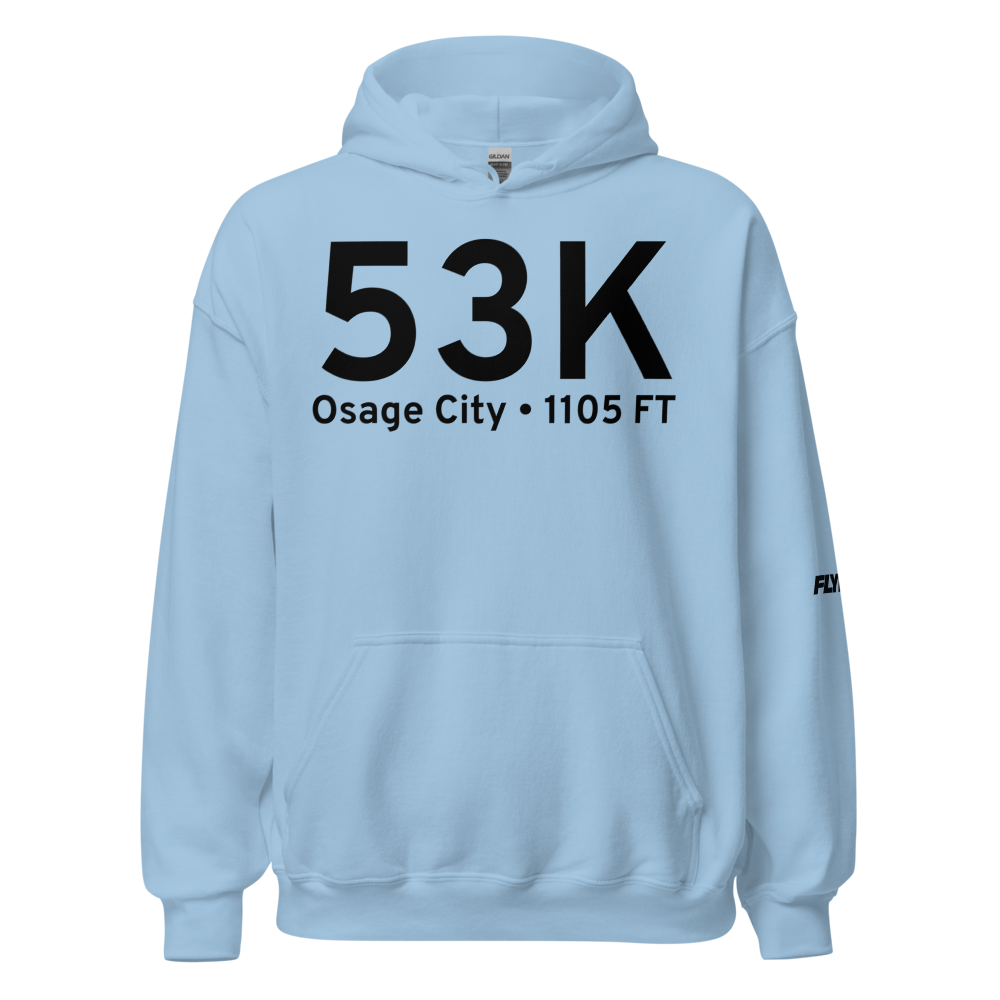 Osage City (53K) Airport Hoodie Sweatshirt 