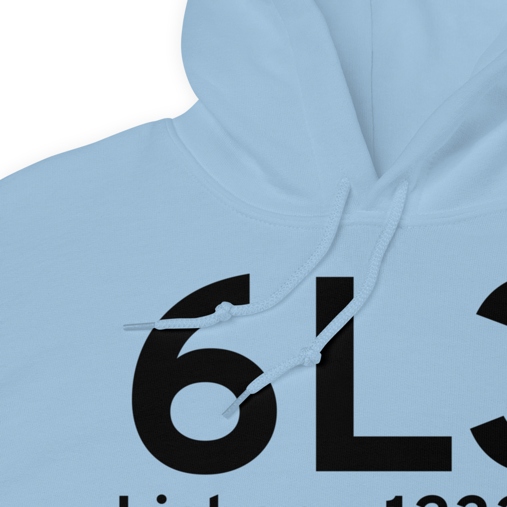 Lisbon (K6L3) Airport Hoodie Sweatshirt 
