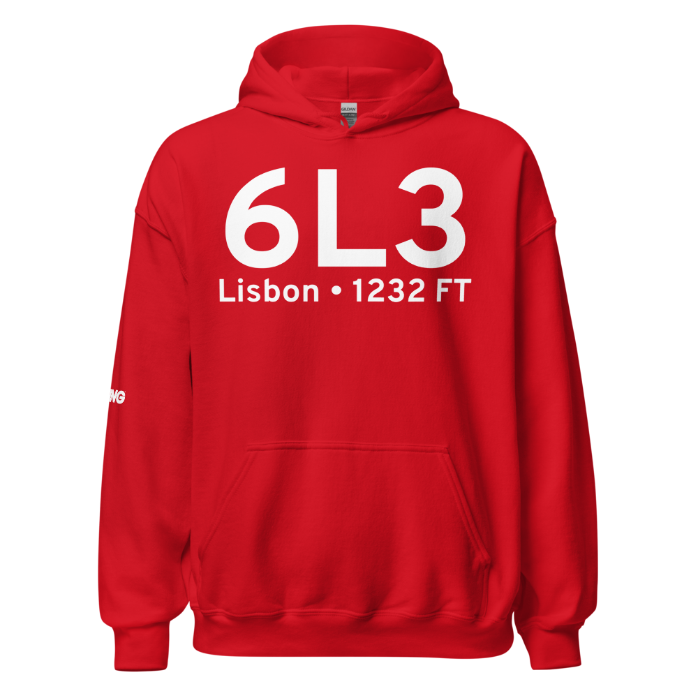 Lisbon (K6L3) Airport Hoodie Sweatshirt 