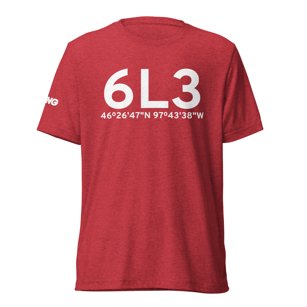 Lisbon (K6L3) Airport Tri-blend T-Shirt 