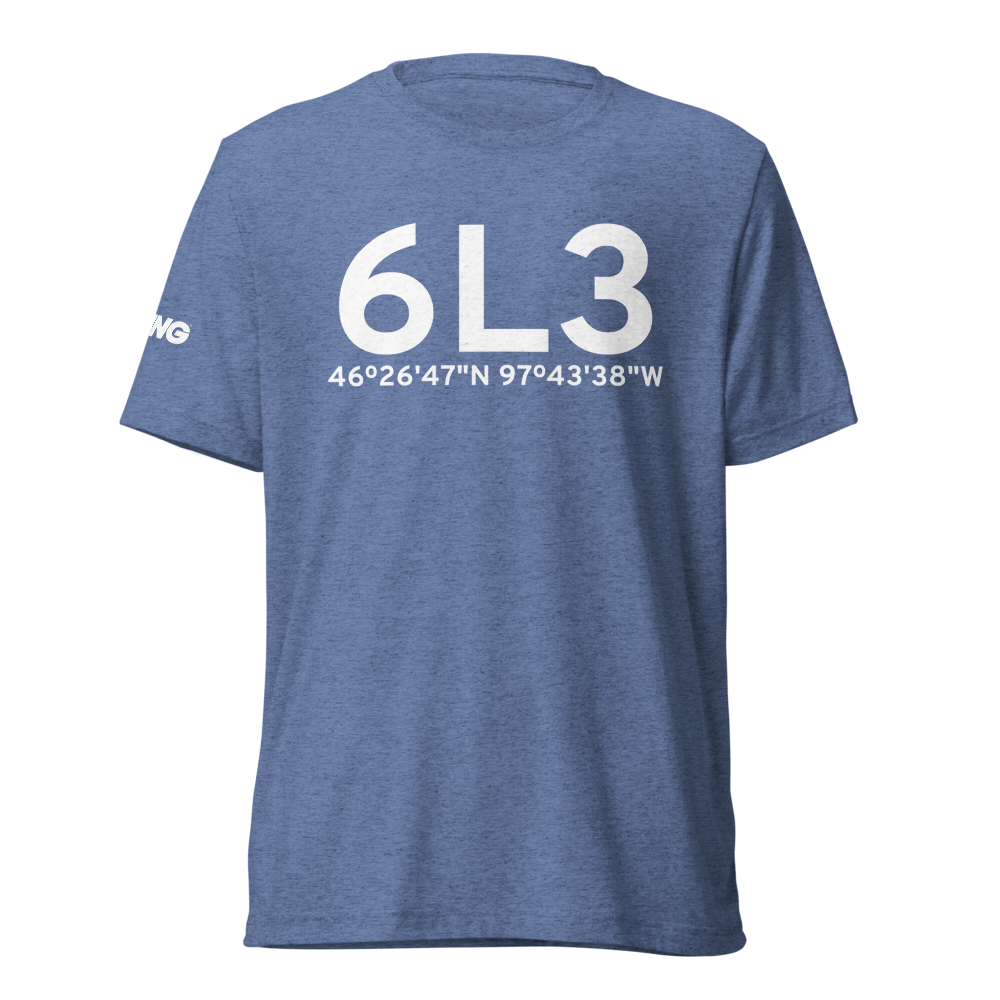 Lisbon (K6L3) Airport Tri-blend T-Shirt 