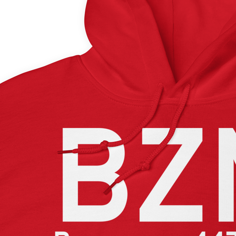 Bozeman (KBZN) Airport Hoodie Sweatshirt 