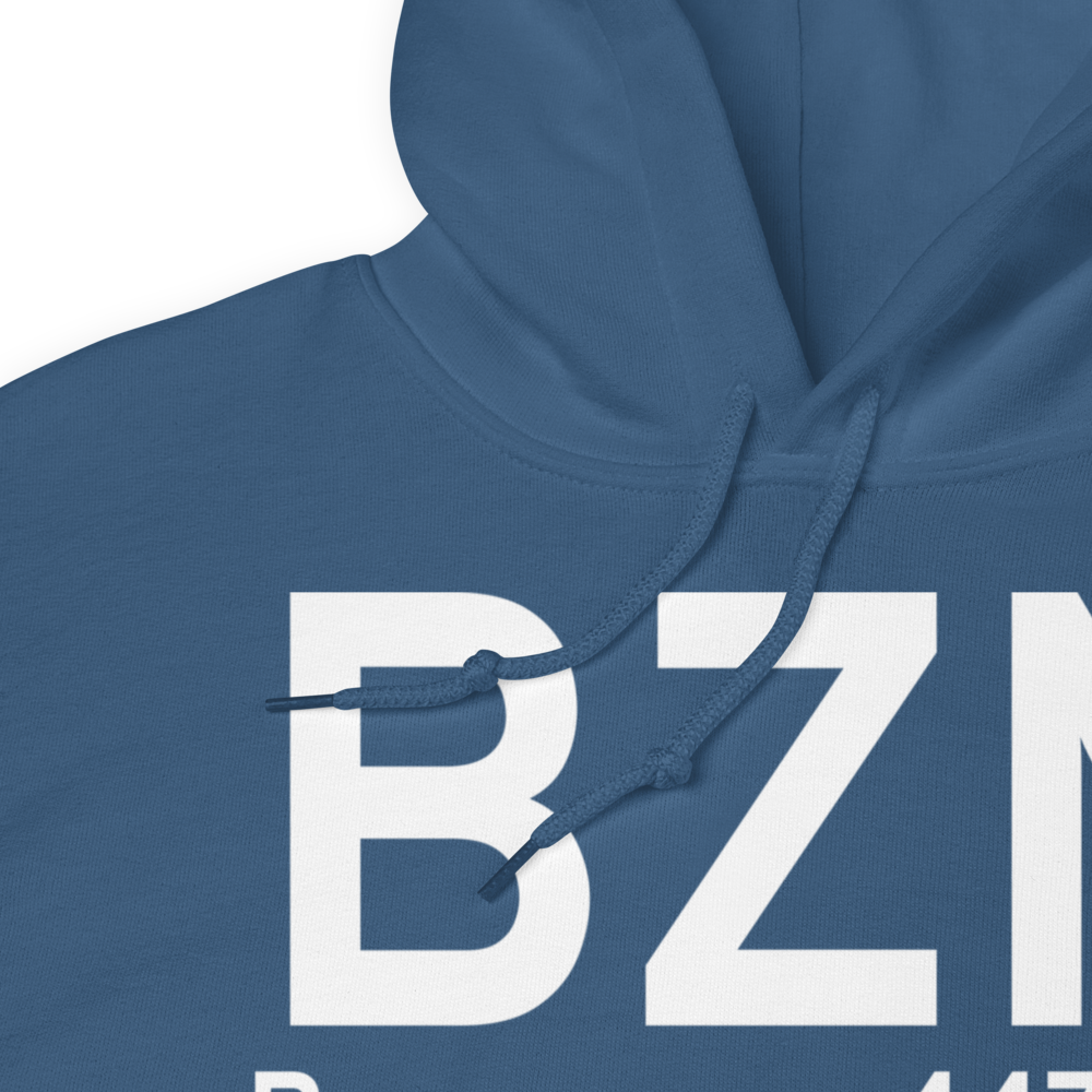 Bozeman (KBZN) Airport Hoodie Sweatshirt 
