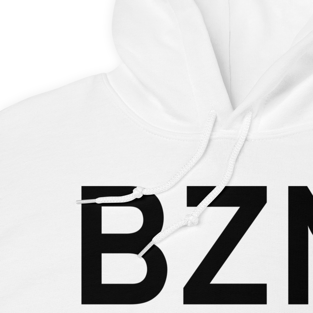 Bozeman (KBZN) Airport Hoodie Sweatshirt 