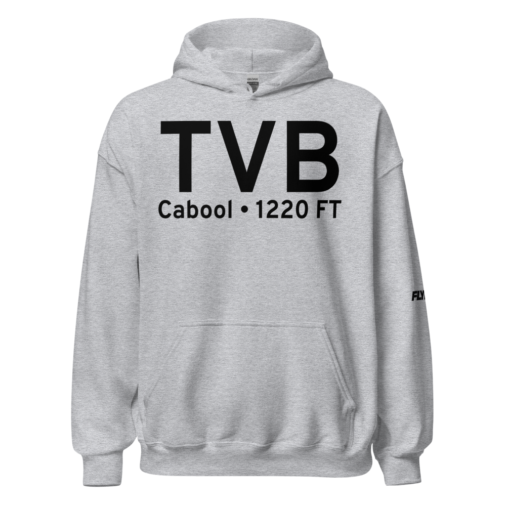 Cabool (KTVB) Airport Hoodie Sweatshirt 