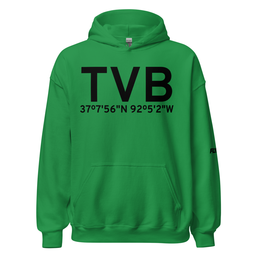 Cabool (KTVB) Airport Hoodie Sweatshirt 