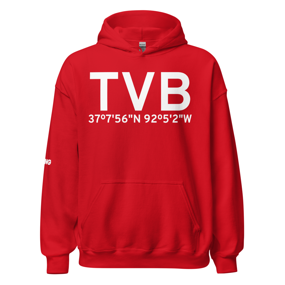 Cabool (KTVB) Airport Hoodie Sweatshirt 