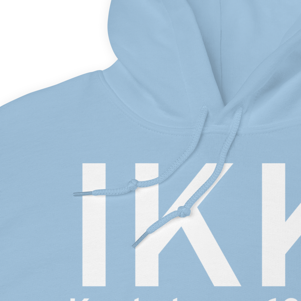 Kankakee (KIKK) Airport Hoodie Sweatshirt 