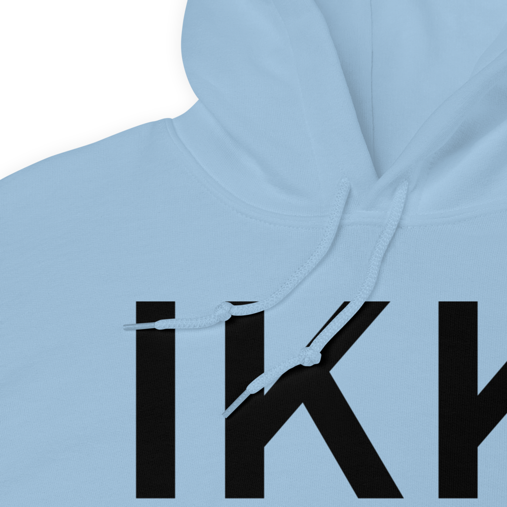 Kankakee (KIKK) Airport Hoodie Sweatshirt 