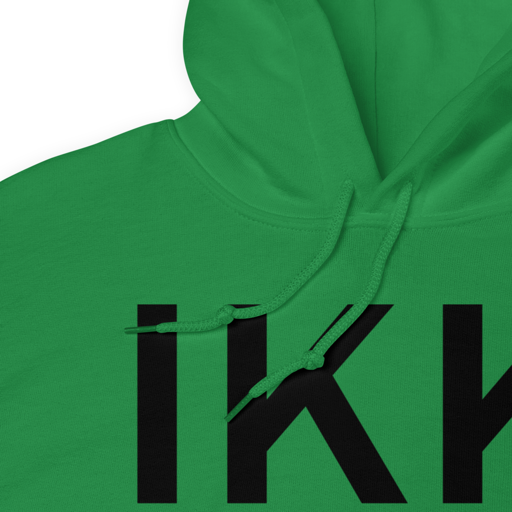 Kankakee (KIKK) Airport Hoodie Sweatshirt 