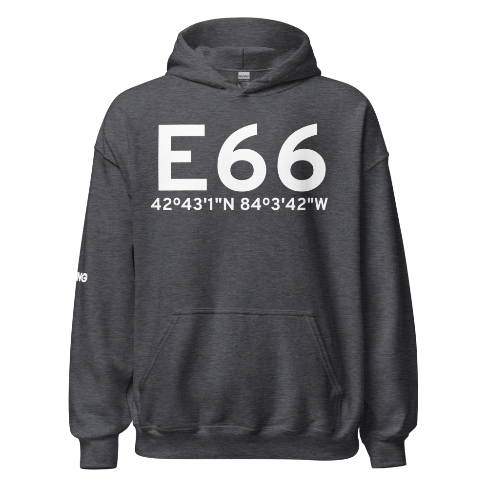 Fowlerville (E66) Airport Hoodie Sweatshirt 