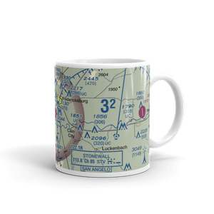 Gillespie County Airport (T82) VFR Sectional  Mug