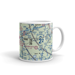 Chambers County Winnie Stowell Airport (T90) VFR Sectional  Mug