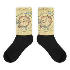 Tucumcari Municipal Airport (TCC) VFR Sectional Socks