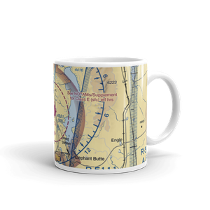Truth Or Consequences Municipal Airport (TCS) VFR Sectional  Mug