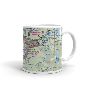 Ed Carlson Memorial Field South Lewis County Airport (TDO) VFR Sectional  Mug