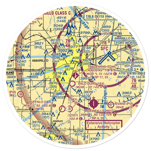 Tradewind Airport (TDW) VFR Sectional Sticker (30 mile)