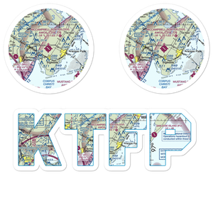McCampbell-Porter Airport (TFP) VFR Sectional Sticker Pack