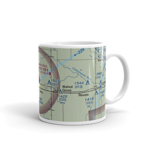 Tracy Municipal Airport (TKC) VFR Sectional  Mug