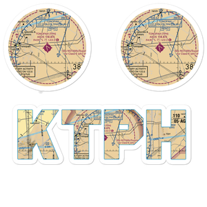 Tonopah Airport (TPH) VFR Sectional Sticker Pack