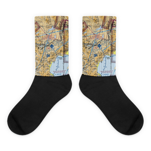 Truckee Tahoe Airport (TRK) VFR Sectional Socks