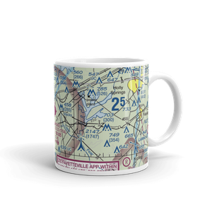 Sanford-Lee County Regional Airport (TTA) VFR Sectional  Mug