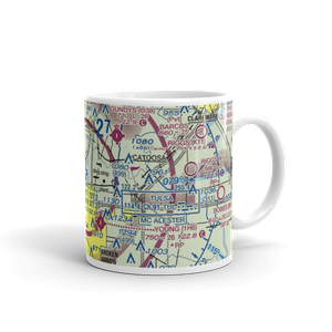 Tulsa International Airport (TUL) VFR Sectional  Mug