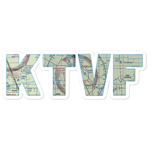 Thief River Falls Regional Airport (TVF) VFR Sectional Sticker