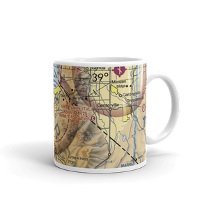 Lake Tahoe Airport (TVL) VFR Sectional  Mug