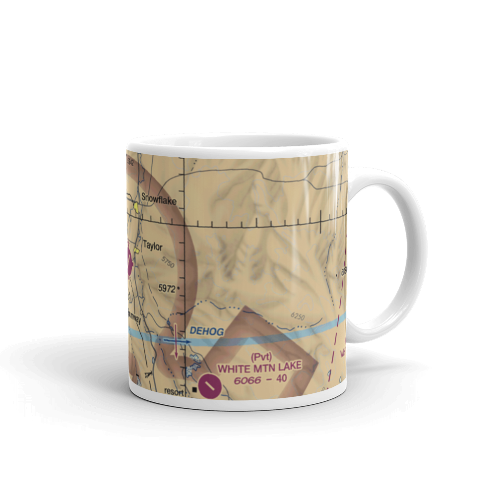 Taylor Airport (TYL) VFR Sectional  Mug 